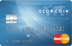 Carte Globcoin MasterCard