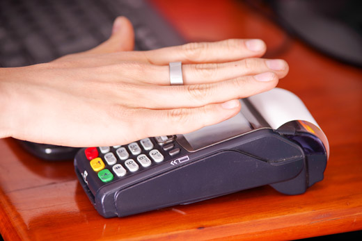Paiement sans contact bague Paiement nfc bague